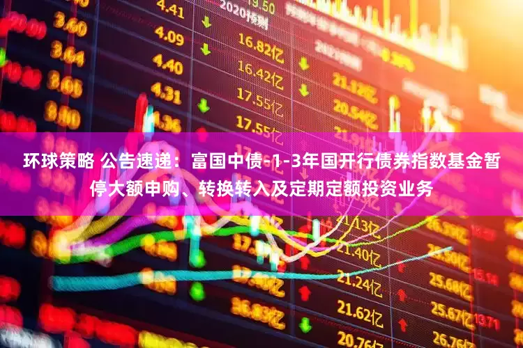 环球策略 公告速递：富国中债-1-3年国开行债券指数基金暂停大额申购、转换转入及定期定额投资业务